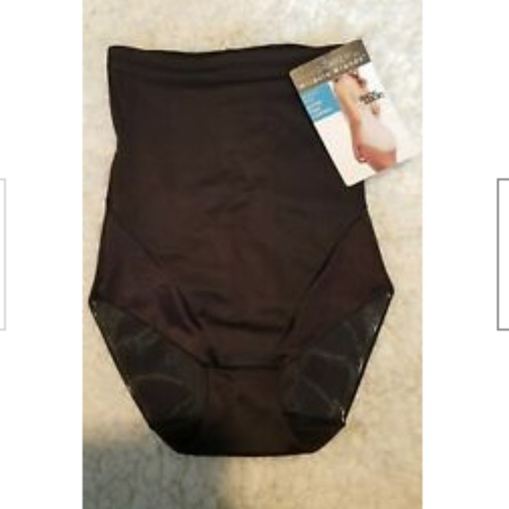 Slim Shaper High Waist Brief Black Size S
